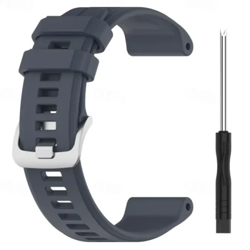 Watch Band for Garmin Garmin instinct Silicone Replacement Strap with Removal Tool Adjustable Sport Band Wristband