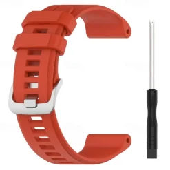 Watch Band for Garmin Garmin instinct Silicone Replacement Strap with Removal Tool Adjustable Sport Band Wristband