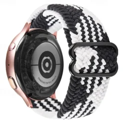 Watch Band for Garmin Huawei Forerunner 265S 265 Venu 3S 3 Active 5 Vivoactive 4S 4 Vivomove Sport Luxe Style HR Approach S42 S40 S12 18mm 20mm 22mm Nylon Replacement Strap 18mm 20mm 22mm Sport Band