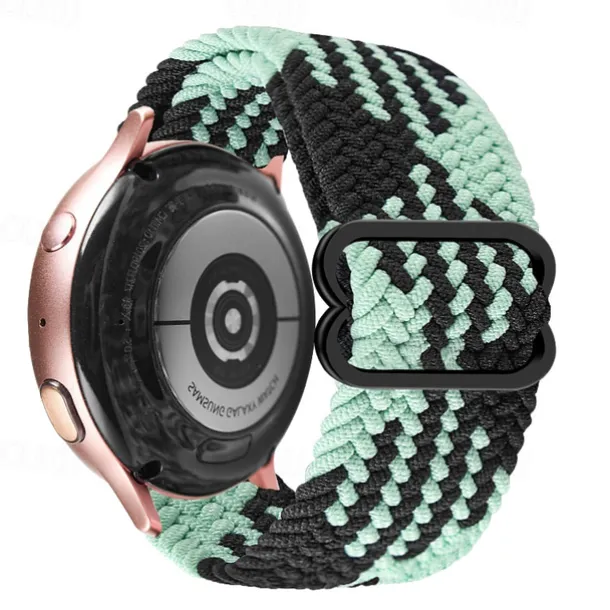 Watch Band for Garmin Huawei Forerunner 265S 265 Venu 3S 3 Active 5 Vivoactive 4S 4 Vivomove Sport Luxe Style HR Approach S42 S40 S12 18mm 20mm 22mm Nylon Replacement Strap 18mm 20mm 22mm Sport Band