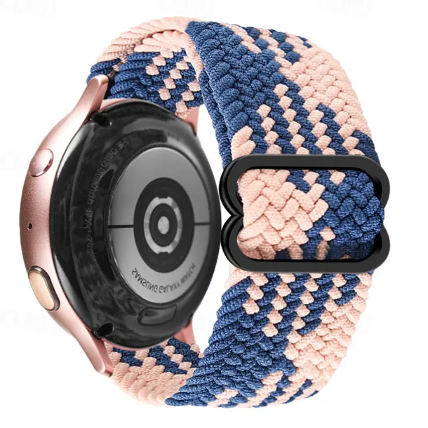 Watch Band for Garmin Huawei Forerunner 265S 265 Venu 3S 3 Active 5 Vivoactive 4S 4 Vivomove Sport Luxe Style HR Approach S42 S40 S12 18mm 20mm 22mm Nylon Replacement Strap 18mm 20mm 22mm Sport Band