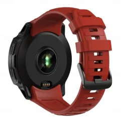 Watch Band for Garmin Instinct 2X Soft Silicone Replacement Strap Elastic Adjustable Breathable Sport Band Wristband