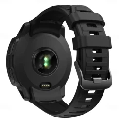 Watch Band for Garmin Instinct 2X Soft Silicone Replacement Strap Elastic Adjustable Breathable Sport Band Wristband