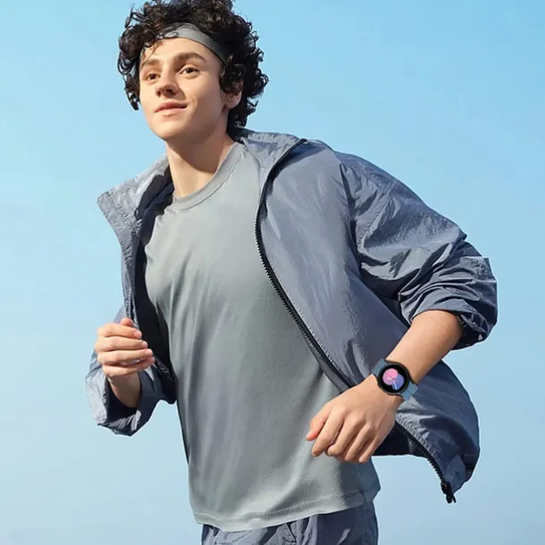 Watch Band for Samsung Galaxy Watch 7/6/5/4 40/44mm, Watch 5 Pro 45mm, Watch 6 Classic 43/47mm, Watch 4 Classic 42/46mm Silicone Replacement Strap Magnetic Clasp Butterfly Buckle Women Men Sport