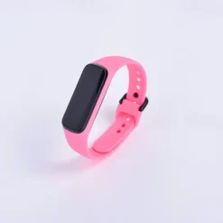 Watch Band for Samsung Galaxy Fit E SM-R375 Silicone Replacement Strap with Case Elastic Breathable Sport Band Wristband