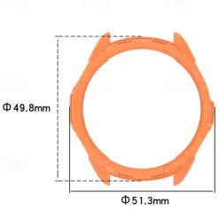 Watch Case Compatible with Garmin Fenix 7 Pro / Fenix 7S Pro / Fenix 7X Pro / Epix Pro 51mm / Epix Pro 42mm Rugged Dust Proof Bumper Full Cover TPU Watch Cover