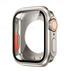 Watch Case with Screen Protector Compatible with Apple Watch Series 8 7 41mm 45mm / Series 6 5 4 SE 40mm 44mm All Around Protective Shockproof Tempered Glass / Hard PC Watch Cover