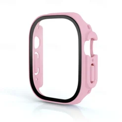 Watch Case with Screen Protector Compatible with Apple Watch Ultra 49mm / Series 8 7 41mm 45mm / Series 6 5 4 SE 40mm 44mm / Series 3 2 1 38mm 42mm Shockproof Hard PC Watch Cover