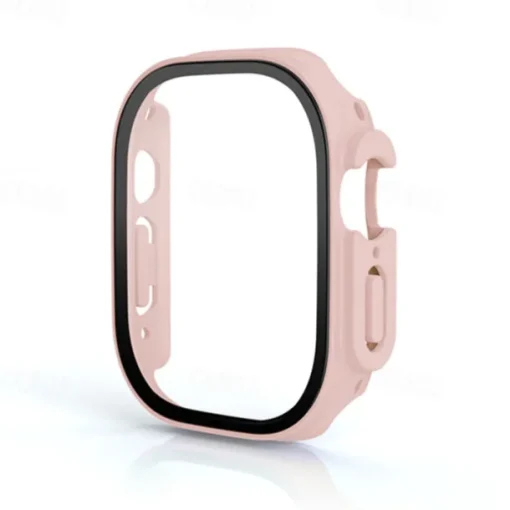 Watch Case with Screen Protector Compatible with Apple Watch Ultra 49mm / Series 8 7 41mm 45mm / Series 6 5 4 SE 40mm 44mm / Series 3 2 1 38mm 42mm Shockproof Hard PC Watch Cover