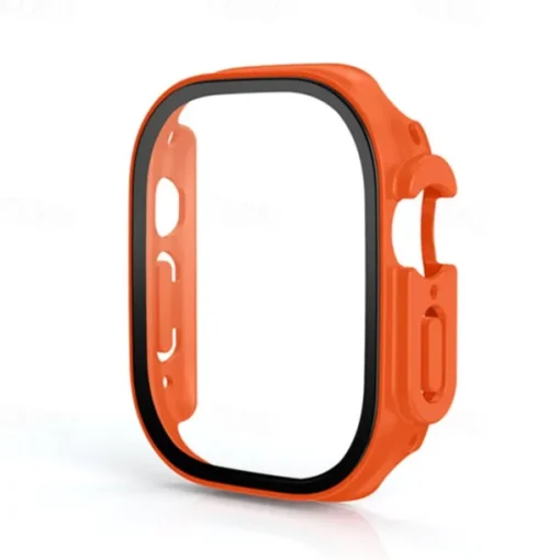Watch Case with Screen Protector Compatible with Apple Watch Ultra 49mm / Series 8 7 41mm 45mm / Series 6 5 4 SE 40mm 44mm / Series 3 2 1 38mm 42mm Shockproof Hard PC Watch Cover