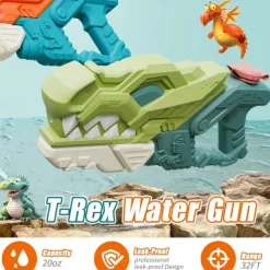 Water Gun for Kids Squirt Guns Range Up to 32Ft Powerful Water Blaster for Summer Pool Beach Party Toys Water Fighting Summer Toys for Kids Ages 8-12