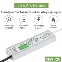 Waterproof Flexible LED Neon Strip Light with Power 12V Outdoor Silicone Rope 5 m 16.4 ft 600 SMD Pool Light Strip Suitable for Signature Bar Home Kitchen Bedroom Party Christmas Decorations