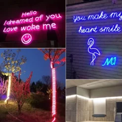 Waterproof LED Neon Tube 30M 25M 20M 15M 10M 5M 3M 2M 1M AC 220V-240V SMD 2835 Flexible Neon Strip Single Color for Outdoor Decorative Lighting