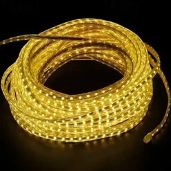 Waterproof LED Strip Lights 30M (98.4ft) 1800 LEDs, 5050 SMD, EU Plug, Warm White, White, Red, Yellow, Blue, Green, Cuttable, Tiktok Lights for House, Dining Room, Living Room, Bar