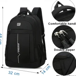 Waterproof Men's Backpack for Work, 15.6