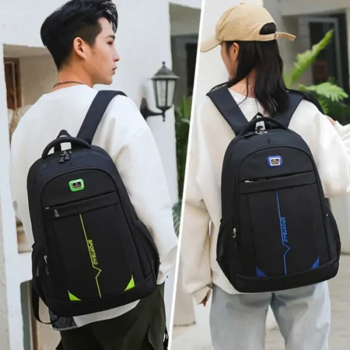 Waterproof Men's Backpack for Work, 15.6" Laptop Business Backpack, College School Backpack, Travel Backpack for Boys and Girls, Book Bag, Anti-Vibration and Large Capacity