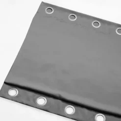 Waterproof Outdoor Curtain Privacy, Double Grommet(Top and Bottom) Sliding Patio Curtain Farmhouse Drapes, Pergola Curtains Grommet For Gazebo, Balcony, Porch, Party, Hotel, 1 Panel