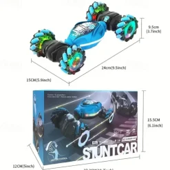 4WD Gesture Sensor Toy Car Double-Side Rotation Off-Road Vehicle360 Flip With Light And Music Birthday Toy Car Hand Controlled RC Car Festival Thanksgiving Gift