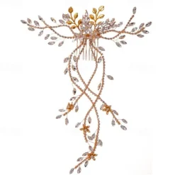 Wedding Hair Accessories for Kids Flower Girl Hair Accessory Princess Headpiece White Flower Headband Pearl for Girl and Flower Girls Cute Bridal Wedding Hair Band Women's Fashion Headbands