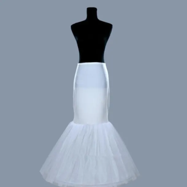 Wedding Slips Organza / Lycra Floor-length Mermaid and Trumpet Gown Slip with