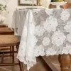 Wedding Tablecloths Elegant Design for Sophisticated Occasions Romantic Accents to Enhance the Atmosphere Perfect for Weddings, Receptions, and Banquets Durable, Stylish, and Easy to Maintain