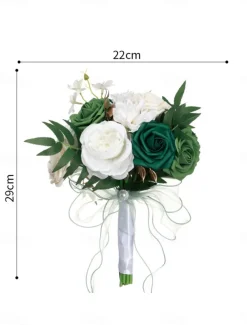 Wedding wrist flowers Bouquets Wedding / Event / Party PVC (Polyvinylchlorid) Flower Style