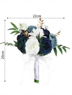 Wedding wrist flowers Bouquets Wedding / Event / Party PVC (Polyvinylchlorid) Flower Style