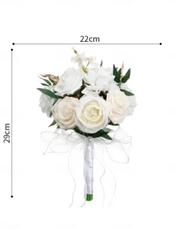 Wedding wrist flowers Bouquets Wedding / Event / Party PVC (Polyvinylchlorid) Flower Style