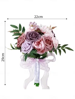 Wedding wrist flowers Bouquets Wedding / Event / Party PVC (Polyvinylchlorid) Flower Style