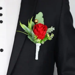 Wedding wrist flowers Boutonnieres Wedding / Special Occasion Nonwoven Traditional / Classic