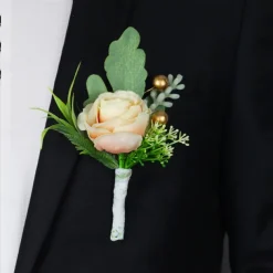 Wedding wrist flowers Boutonnieres Wedding / Special Occasion Nonwoven Traditional / Classic