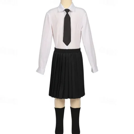 Wednesday Addams Addams family Nevermore Academy Enid Sinclair Costume School Uniform Fancy Dress Movie Cosplay for Girls' Kid's Halloween Carnival Performance Party