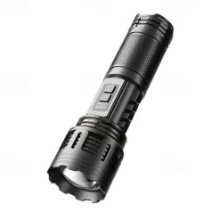 White Laser Super Powerful Flashlight 5000LM TYPE-C Rechargeable Torch Light High Power LED Flashlight Tactical Lantern