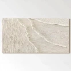 White textured oil painting handmade wall art Black and white Abstract art painting hand painted Black and white Painting Black and white wall art Black and white 3D textured wall art painting