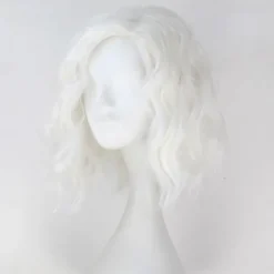 White Wig Game of Thrones Cosplay Wigs All 14 inch Heat Resistant Fiber Anime Wig Halloween Wigs
