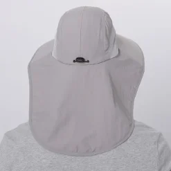 Wide Brim Sun Hat with Neck Flap, UPF50+ Hiking Fishing Hat for Men Women Summer Outdoor Portable Breathable Quick Dry Ultraviolet Resistant Hat Solid Color Black Purple Red Hunting Fishing Climbing