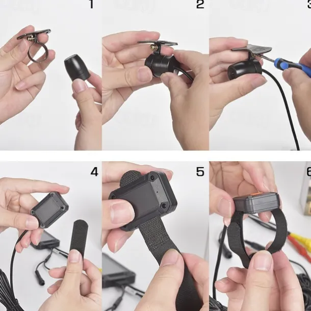 WiFi GPS Motorcycle DVR Dash Cam Full 1080P HD Front and Rear Dual Recording Motorcycle Driving Recorder Aterproof Motorbike Bike Motorcycle Camera