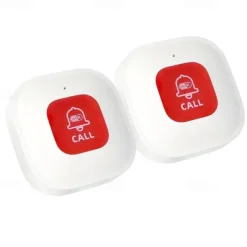 WiFi Smart SOS Call Button Wireless Caregiver Pager Phone Alert Transmitter Emergency Call Button for Elderly Patient