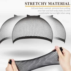 Wig Caps for Women Poly / Cotton Blend Wig Caps Natural Black #1B Strawberry Blonde / Light Blonde 2/20 pcs