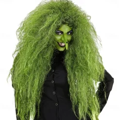 Wild Witches Wig Green Halloween Cosplay Party Wigs