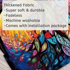 Window Landscape Large Wall Tapestry Art Decor Blanket Curtain Hanging Home Bedroom Living Room Decoration Waterfall Bird Crane