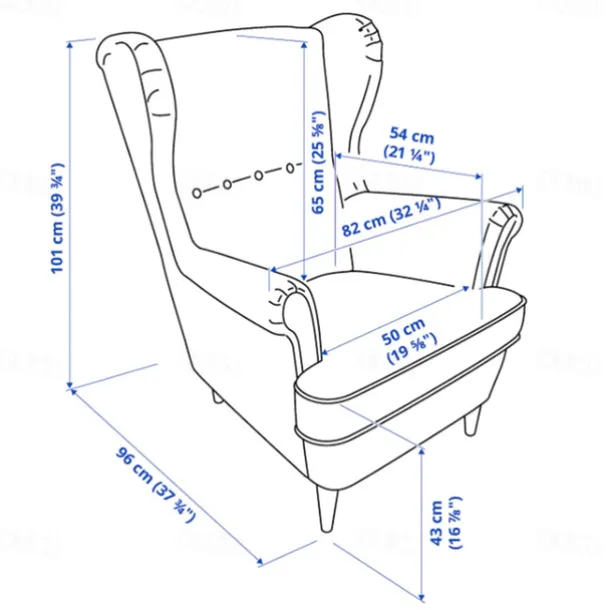 Wingback Chair Cover Armchair Cover Single Seat Solid Color Quilted Polyester Slipcovers STANDcover LITB PRIME cover