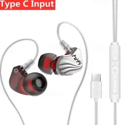 Wired Earphones with Mic 3.5mm in Ear Headphones Noise Isolation Waterproof Cordless Stereo Earbuds Rich Bass with 1.2 Meters Cord Volume Control for Phone Laptop PC Tablet MP3 Player