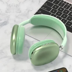 Wireless Bluetooth Headphones with Noise Reduction, Stereo Sound Earphones for Gaming, Phones, or PC