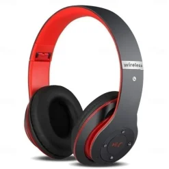 Wireless Bluetooth Headphones Deep Bass HIFI Earphone Portable Foldable Headset with Mic Support SD Card for Android/IOS