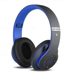 Wireless Bluetooth Headphones Deep Bass HIFI Earphone Portable Foldable Headset with Mic Support SD Card for Android/IOS