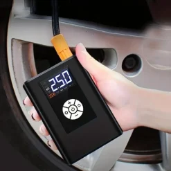 Wireless Car Air Pump 120W 150PSI Portable Digital Air Compressor Electric Auto Pump Tire Inflator For Car Motorcycle Bike Balls