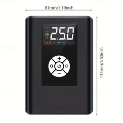Wireless Car Air Pump 120W 150PSI Portable Digital Air Compressor Electric Auto Pump Tire Inflator For Car Motorcycle Bike Balls