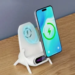 Wireless Charger 15 W for Cell Phone Wireless Charging Bracket Portable Wireless Charging Stand for IOS & Android