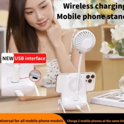 Wireless Charger 15 W Output Power 2 Port Wireless Charging Stand CE Certified Fast Wireless Charging Magnetic For Cellphone